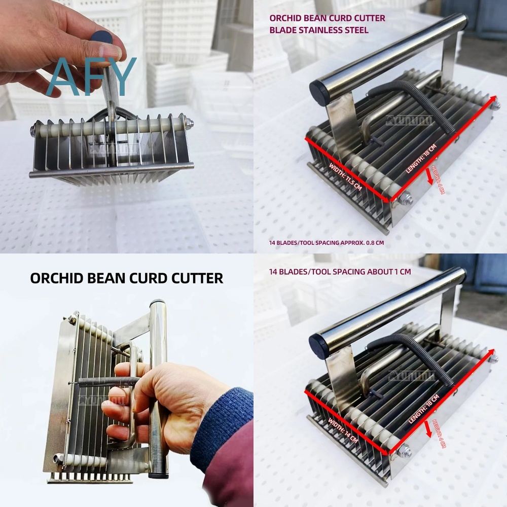 Meal Prep Tofu - Pemotong Tahu Stainless Steel untuk Peralatan