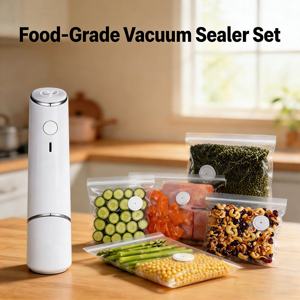 Meal Prep Vacuum Seal - 30 Buah Tas Vakum Dapat Digunakan
