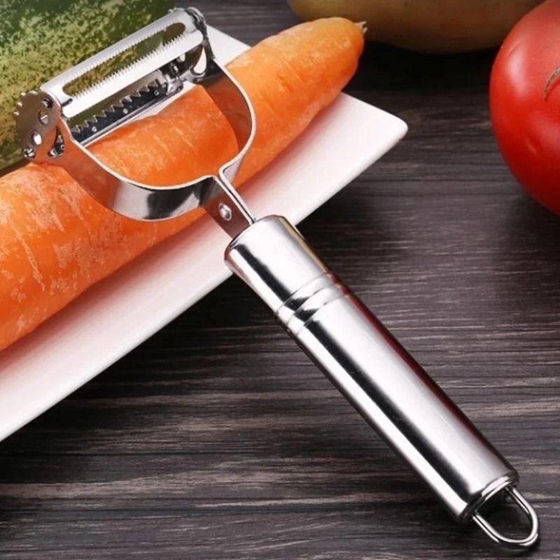 Meal Prep Potatoes - Pengupas Julienne Baja Tahan Karat Parutan