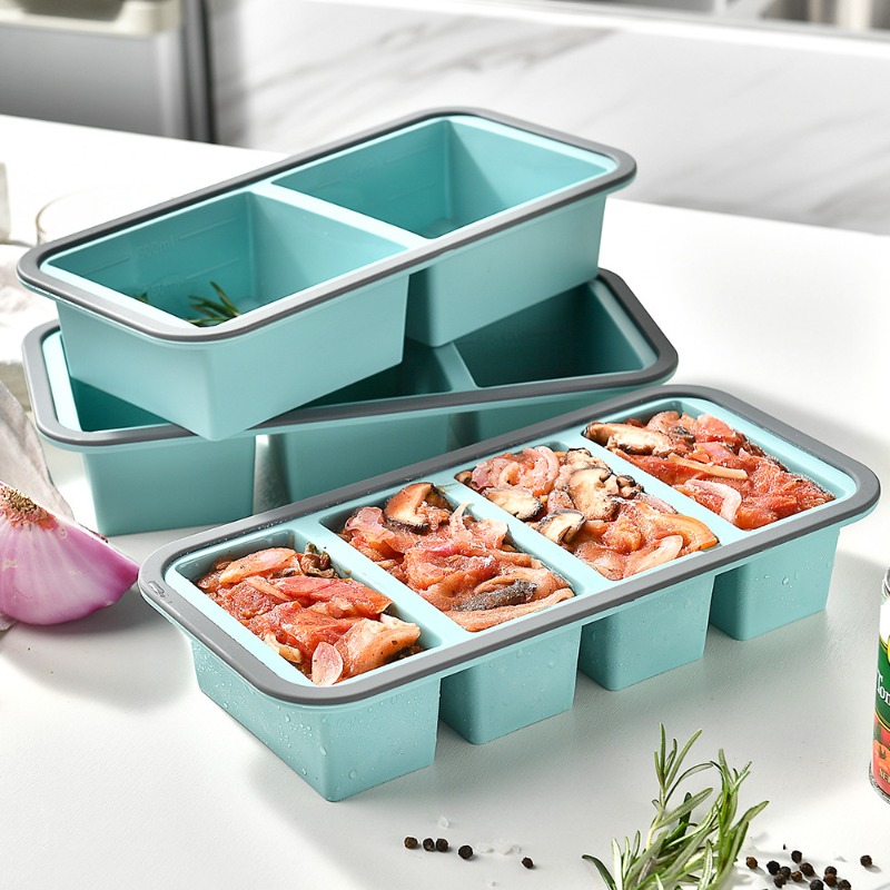 Meal Prep Menu - Cetakan Es Batu Besar - Wadah