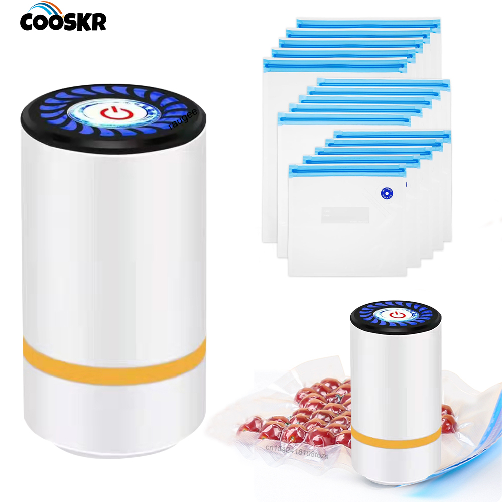 Meal Prep Vacuum Seal - Pompa Udara Elektrik Pompa Udara Otomatis