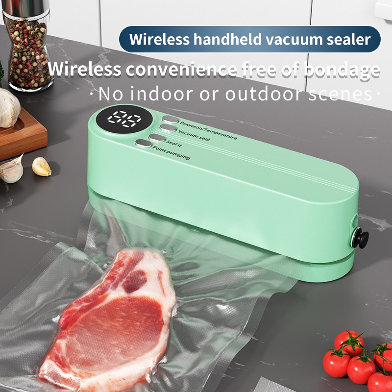 Meal Prep Vacuum Seal - Mesin Penyegel Vakum Elektrik Penyegel Makanan