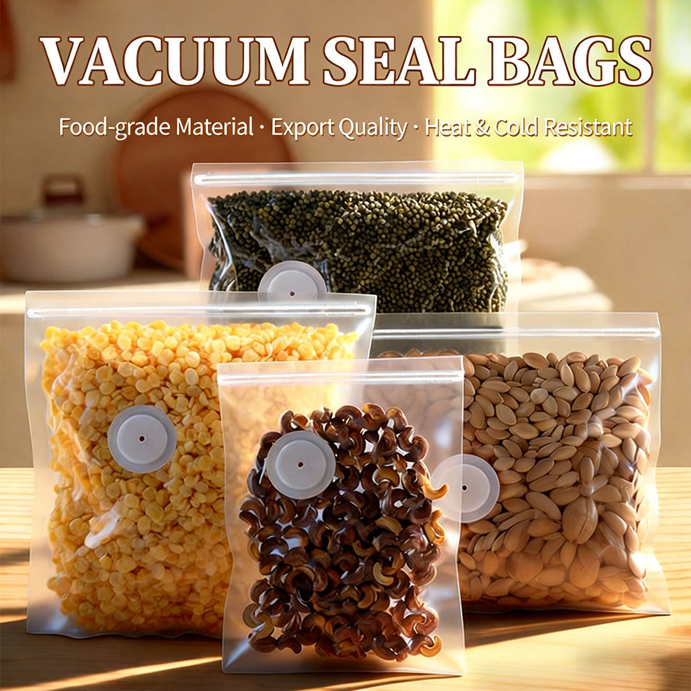 30 Buah Tas Vakum Dapat Diguna - Meal Prep Vacuum Seal ulasan dan harga
