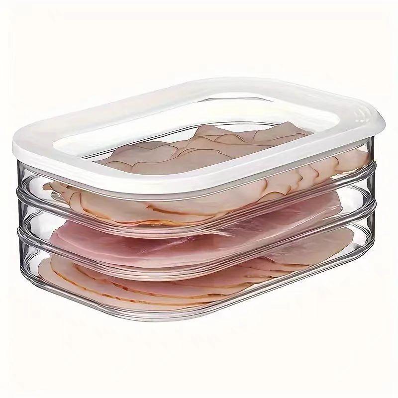 1pc Wadah Penyimpanan Makanan  - Meal Prep Menu ulasan dan harga