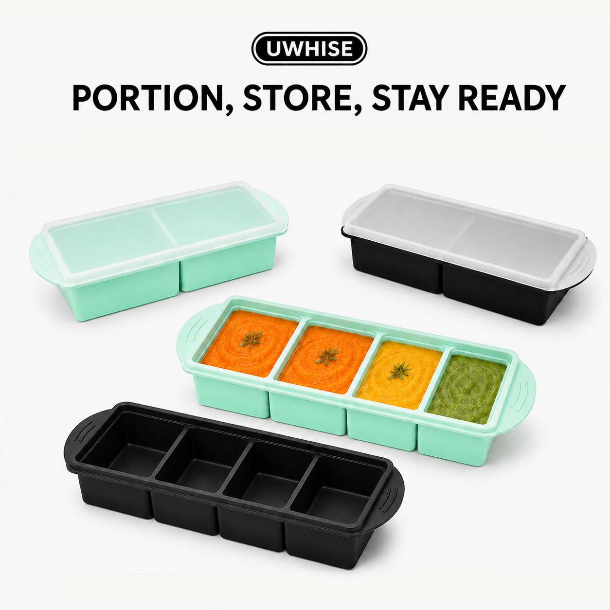 Uwhise Wadah Penyimpanan Makan - Meal Prep Menu ulasan dan harga