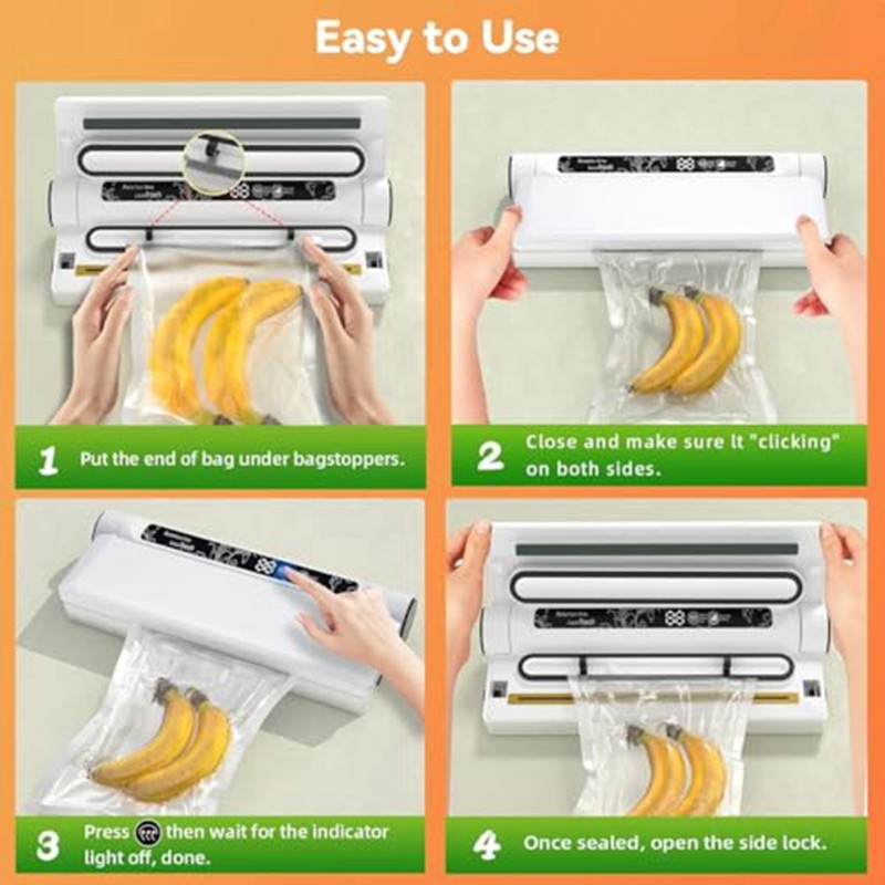 Mesin Penyegel Vakum Makanan M - Meal Prep Vacuum Seal ulasan dan harga