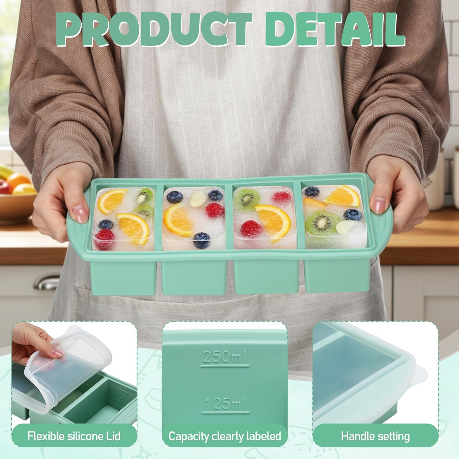 Cetakan Silikon untuk Freezer  - Meal Prep Menu ulasan dan harga