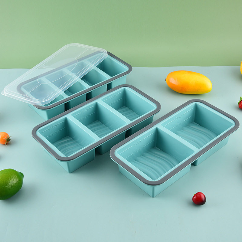 1pc Wadah Beku Silikon dengan  - Meal Prep Menu ulasan dan harga