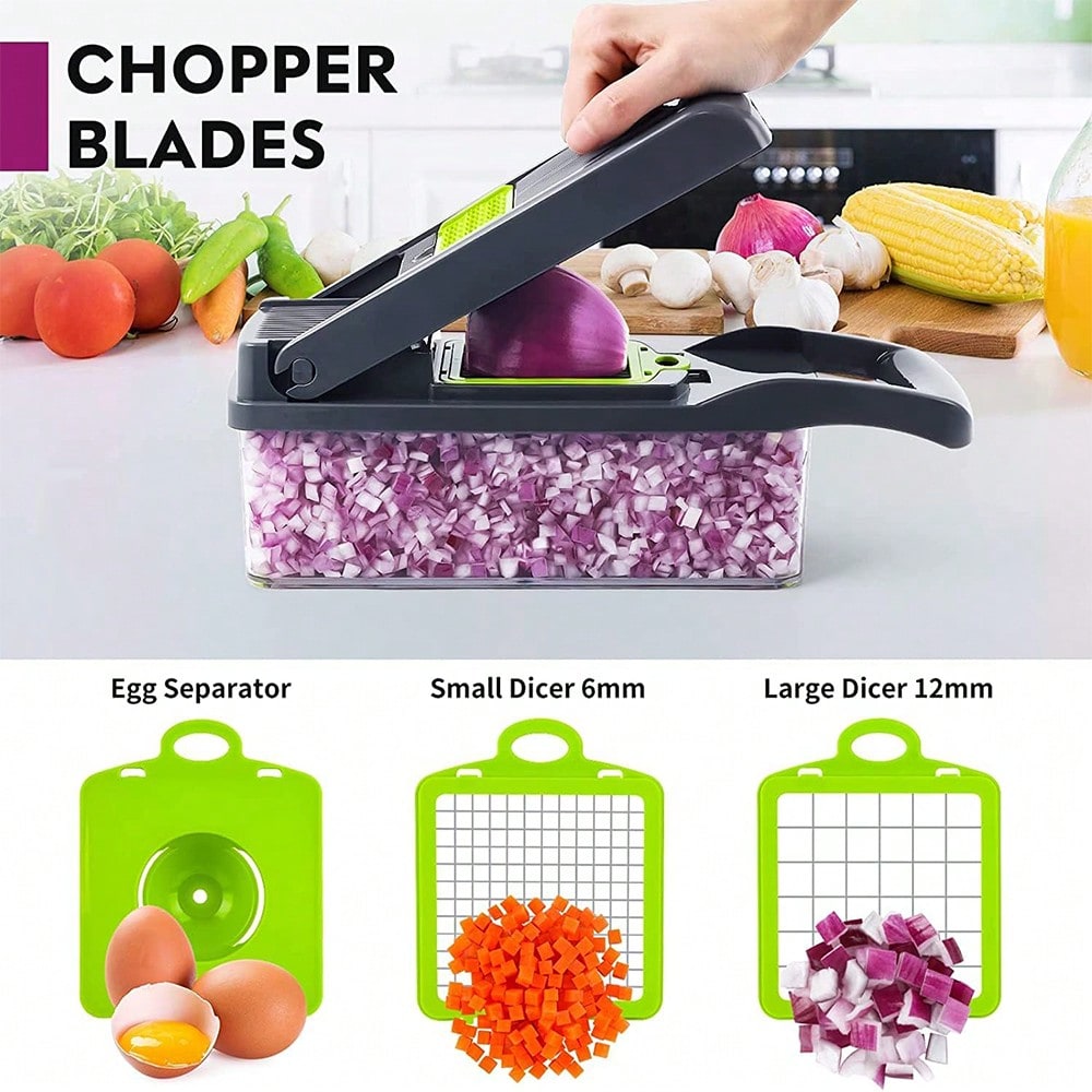 Set Dapur Multi-Fungsi 16-Poto - Meal Prep Potatoes ulasan dan harga
