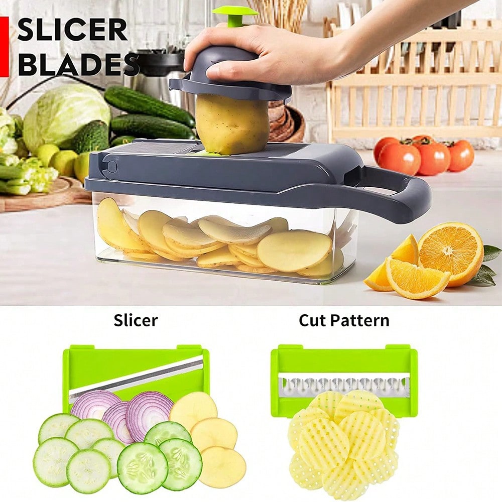 Set Dapur Multi-Fungsi 16-Poto - Meal Prep Potatoes ulasan dan harga