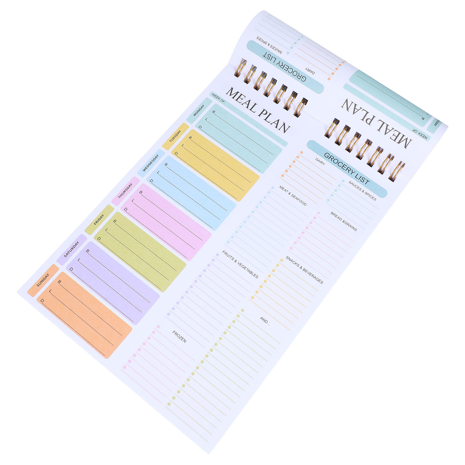 Buku Catatan Perencana Makanan - Meal Prep Menu ulasan dan harga