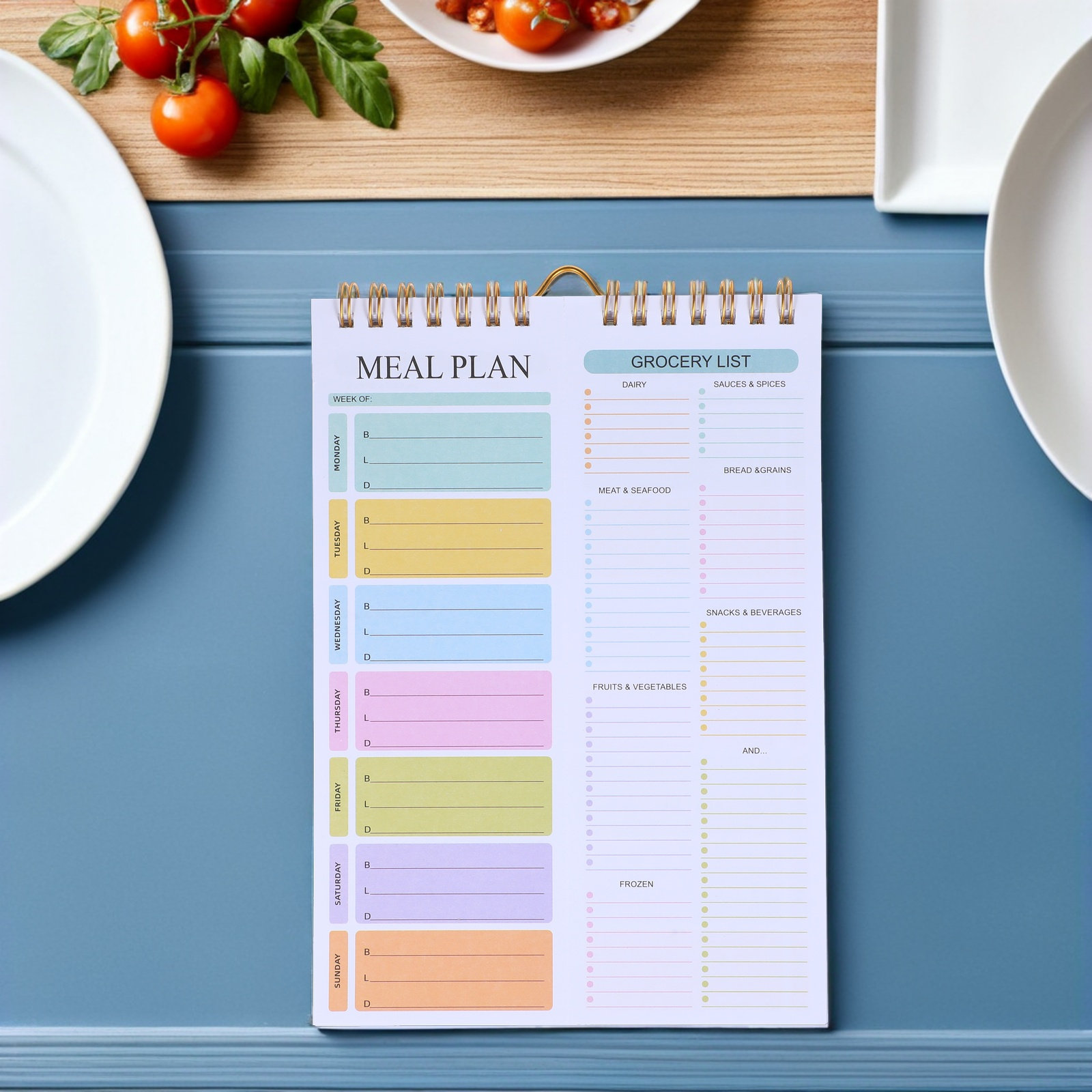 Buku Catatan Perencana Makanan - Meal Prep Menu ulasan dan harga