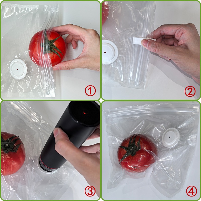 Kantong Penyimpanan Vakum Udar - Meal Prep Vacuum Seal ulasan dan harga