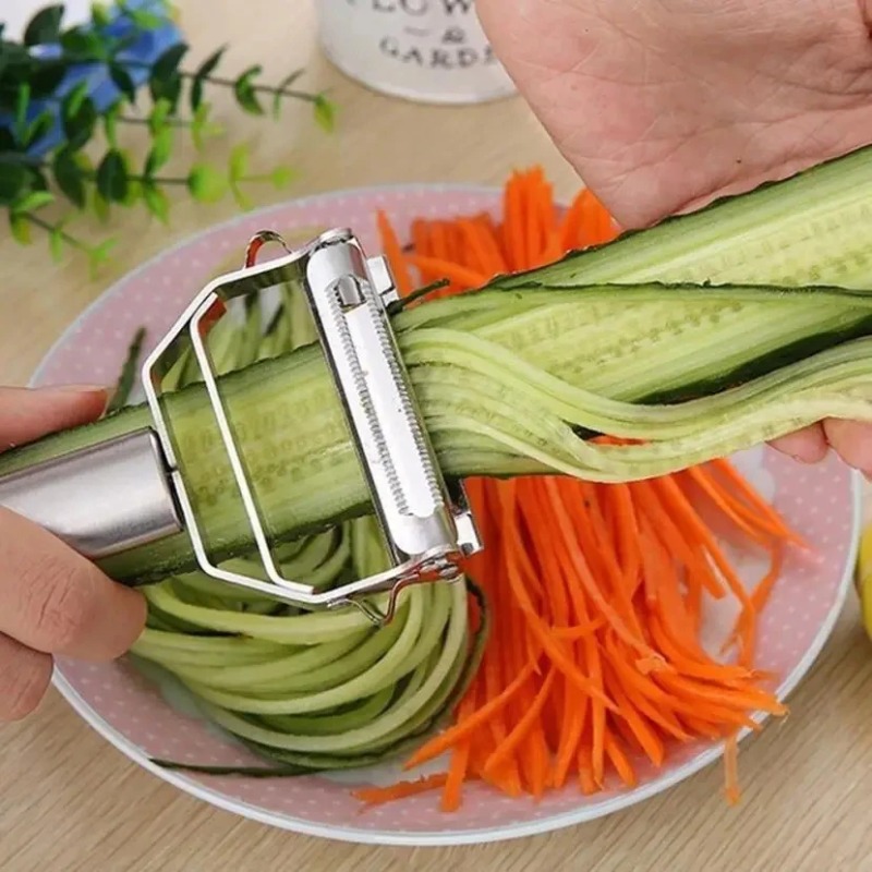Pengupas Julienne Baja Tahan K - Meal Prep Potatoes ulasan dan harga