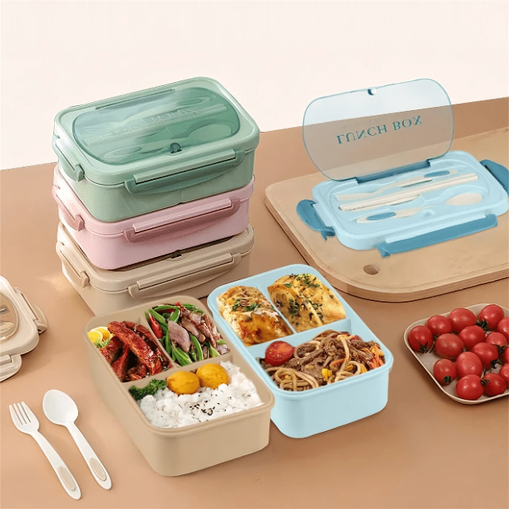 Kotak makan siang 40.58oz deng - Meal Prep Healthy Lunch ulasan dan harga