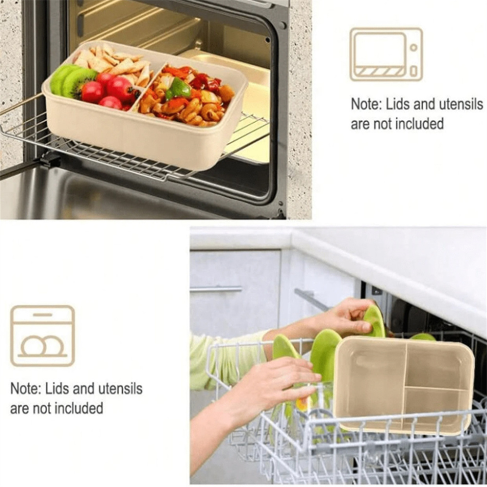 Kotak makan siang 40.58oz deng - Meal Prep Healthy Lunch ulasan dan harga